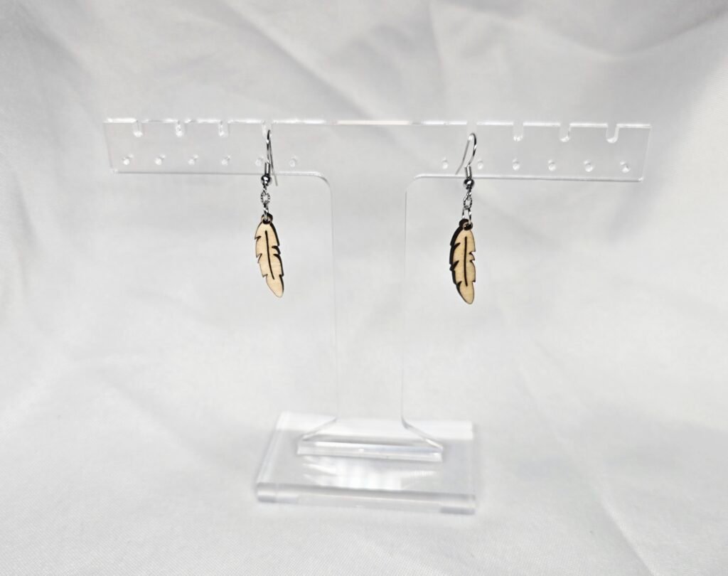 Feather Dangle Earrings