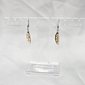 Feather Dangle Earrings
