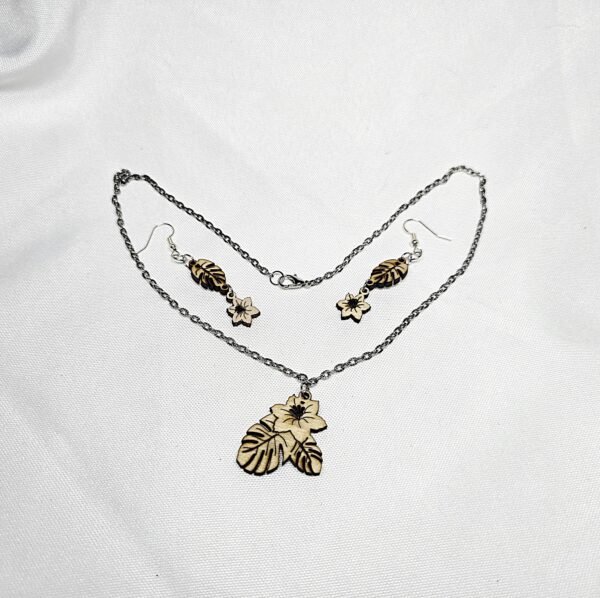 Beach Flower Jewelry set