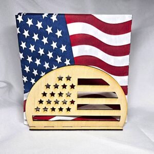 American Flag Napkin Holder