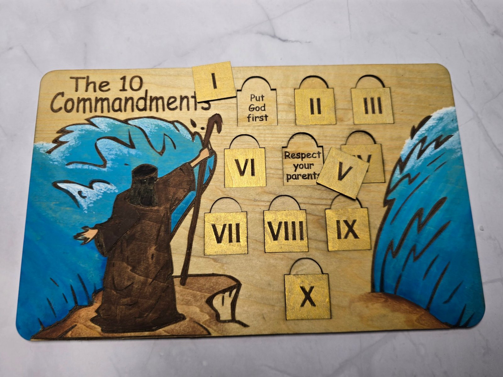 Ten Commandments Puzzle - Image 2