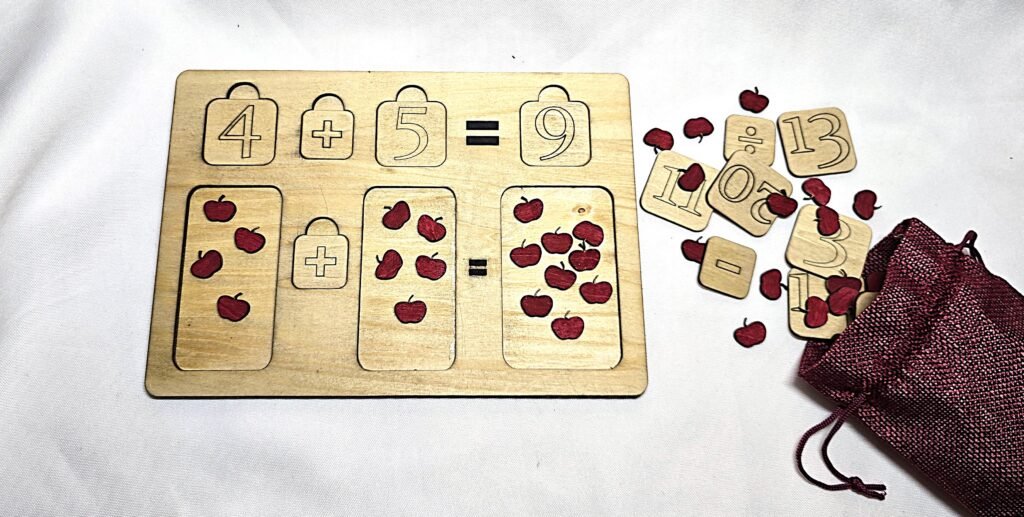 How many Apples Math Board