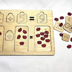 How many Apples Math Board
