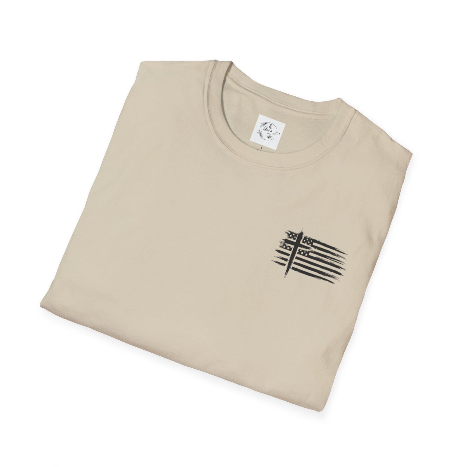 Jesus Died For Them T-Shirt | Christian Cross Sunset Design - Image 8
