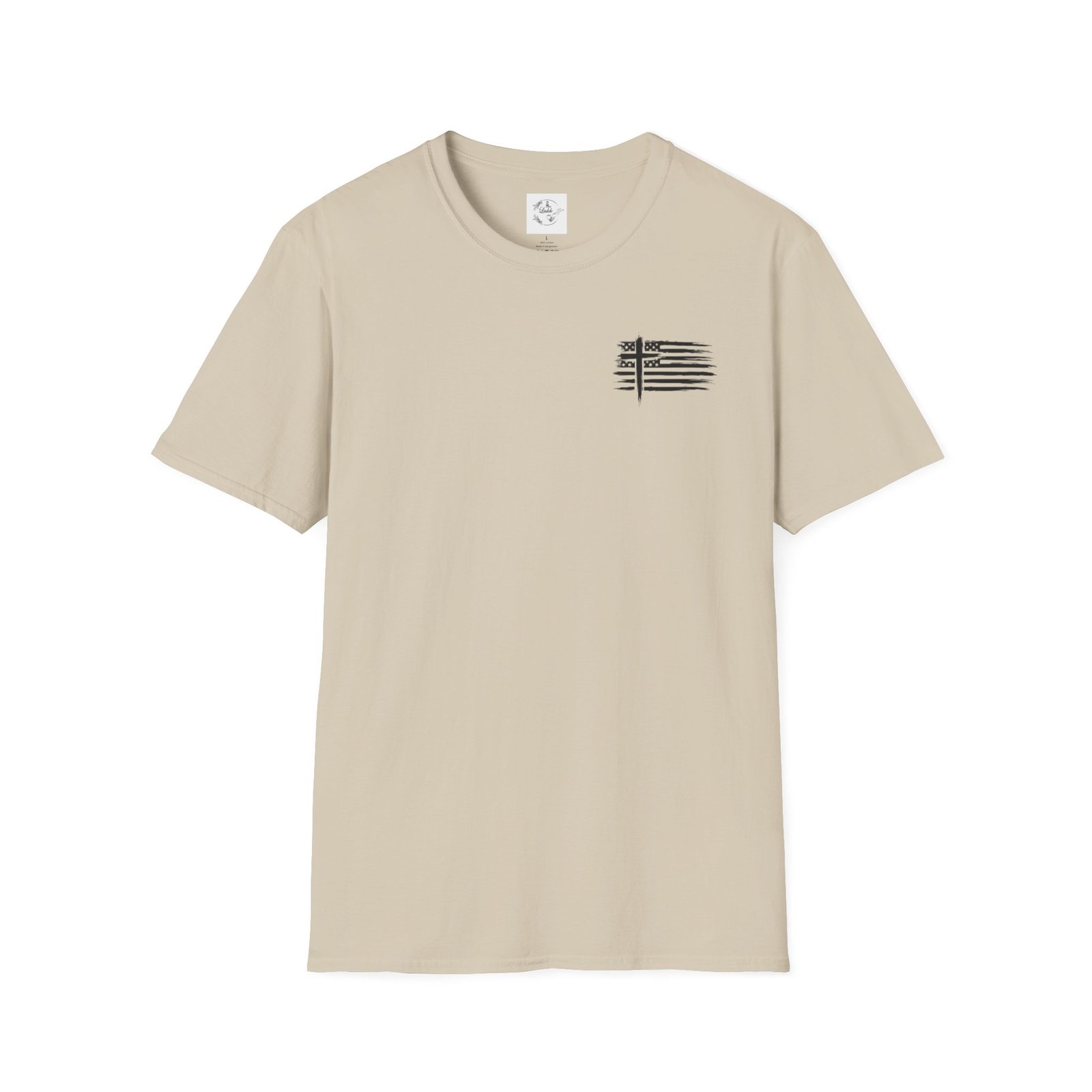 Jesus Died For Them T-Shirt | Christian Cross Sunset Design - Image 5